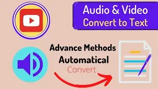 youtube video to text convertere | How to Automatically Convert Video to Text 2022