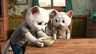 Where Cute Meets Catastrophe.#catvideo #animation #cartoon #cat #catshorts #cat #funny #movie #aicat