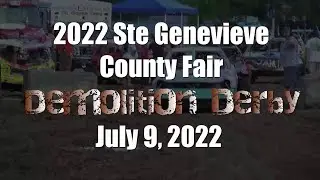 2022 Ste. Genevieve County Fair Demolition Derby