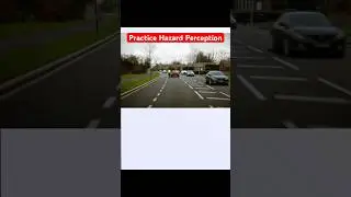 Theory Test Hazard Perception #uk #roadsign #yshorts #theory #theorytest