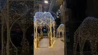 Dazzling Ramadan Light Decorations at Dubai Festival City Mall 2024