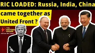 RIC | PM Modi Meets Putin & Xi Jinping | Indo-Russia Meeting | Russian Oil | US Hypocrisy | Pakistan