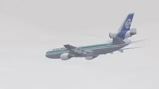 Air New Zealand Flight 901 || Blender Crash Animation