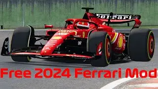 NEW FREE 2024 FERRARI F1 MOD FOR ASSETTO CORSA!!!!!!!!| Download Link In Description