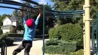 Ty Curran training his grip