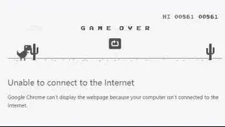 How to Play Google Offline Game in Google Chrome Browser