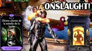 LOS ONSLAUGHT ESTÁN MUY OP! Jugando El Modo TORRES DE CHOQUE 💢| Mortal Kombat Mobile