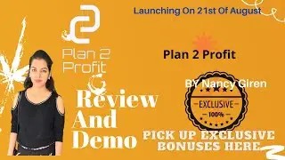 Plan 2 Profit Review, A lead Capture Page Do Not Miss On Amazing Bonuses