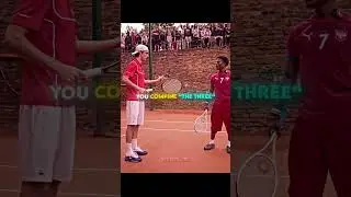 Speed&rsquo;s Mind Blown by Tennis Pro! 🤯 #ishowspeed #tennis #shorts