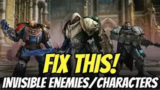 Fix Invisible Enemies/Characters Issue In Space Marine 2