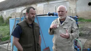 Míchárna močoviny - Semčice farma Heřmanský, agronom ing.Tržický