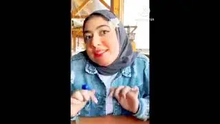 لباليبو نفضت لحوكش 😂 #حبيبه_النجار #حوكش و #لبني