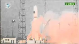 First Soyuz launch from Guiana Space Center