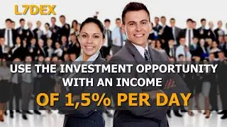 L7Dex *** 🔥Best Dex. Be with us and get an income of 1.5% per day.