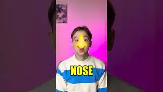 Fun Way to Learn Face Parts!😛✨ #kids #learn