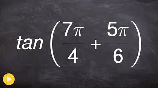 Applying the sum of two angles tangent formula