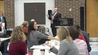 Strategic Planning Public Forum #2 at High School South (11/14/19)