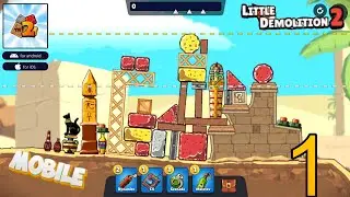 Little Demolition 2  Fun & Addictive Destruction Game! 💥🏗️ Gameplay Walkthrough Part 1 (Android, iOS