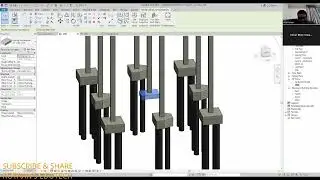 REVIT STRUCTURE  TUTORAIL FOR BEGINEER ll BEAM ll COLUMN ll FOOTING| Lecture - 01 | Hindi
