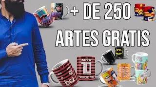 artes gratis para canecas dowload