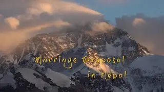 Marriage Proposal at Everest Base Camp, Nepal // Tu Nguyen Wedding