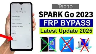 Tecno Spark Go 2025 FRP Bypass Android 12 Update | Tecno (BF7) Google Account Bypass Without Pc |