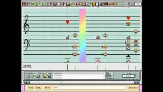 Super Mario Paint 2 - Megaman and Bass - Ground Man - MM8 Style