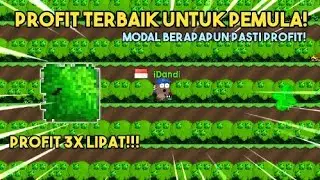 PROFIT TERBAIK UNTUK PEMULA! (20WL to 57WL) - GROWTOPIA PROFIT