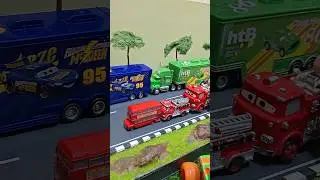 Lightning Mcqueen Review | Pixar Cars 2 #toys #mcqueen#mcqueencars #cars Fire Truck Disney Cars Tot