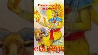 PLANETAS REGENTES DE KRITTIKA #astrologia #mapaastrologico #astrologiavedica #jyotish