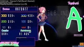 Heaven's Fall | Osu! gameplay | still newb xd