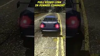 NFS Most Wanted Graphics Mod Looks INSANE in 2025! 🤯🔥#shorts #gaming #nfsmostwanted