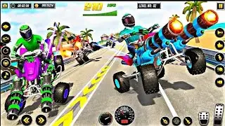 ATV Quad Bike Game 🏍️ | Bike Racing & Shooting Simulator 3D