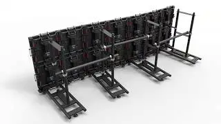 LianTronics RA Series Detachable Panel Curved Assembly