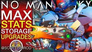 How To Max Your Stats Best Mod Setup Max Storage - No Man's Sky Waypoint Update 4.0 NMS Scottish Rod