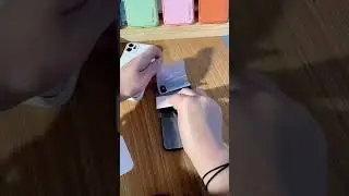 Iphone Xs Leather Back Skin Cover #shorts