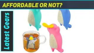 Tomorotec Silicone Tea Infuser Set: Make Tea Time Fun with Cute Platypus Strainers!