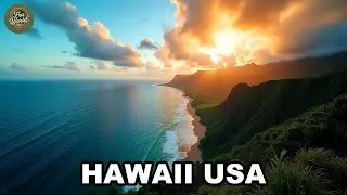 Hawaii Usa | Na Pali Coast Trail, Lush Rainforests, Volcanic Cliffs & Ocean Vistas AL