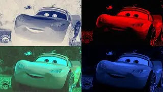 Lightning McQueen Ice Track | Cinematic Winter Run