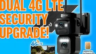 Dual SZSINOCAM 4G LTE  -  WiFi LTE Camera – The Ultimate Security Upgrade for 2025?