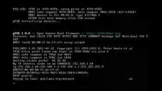 virtualbox + pxe - first boot