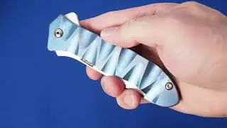 Нож Custom Flipper Andy Fitz USA