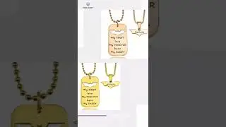 Double the Strength | Superhero Bat Dog Tag Necklace Set 🦇