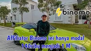 Cerita Fakarich, Affiliator Binomo Modal 140 Ribu menjadi 1 M#binomo