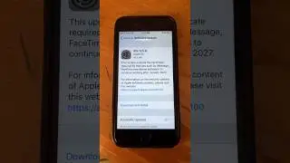 Apple gives new security update to the iPhone 6 and 5s