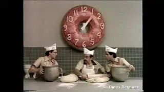 Dunkin' Donuts Time To Make The Donuts Commercial 1986