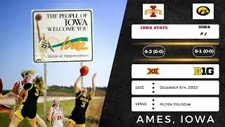 Iowa State vs No. 4 Iowa | 2023 Iowa Corn Cy-Hawk Series | 12.6.23