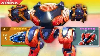 Lancer + Dual Savant 8 😍| Insane Mobility + Control!| Mech Arena