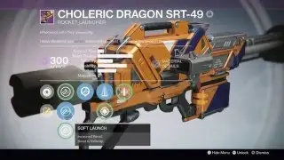 DESTINY Choleric Dragon Legendary weapon review