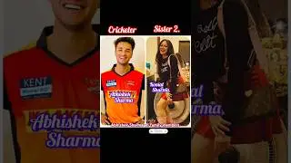 Abhishek Sharma's family members.#cricket #ipl #indiancaptain #abhishak #viral #shorts #tranding